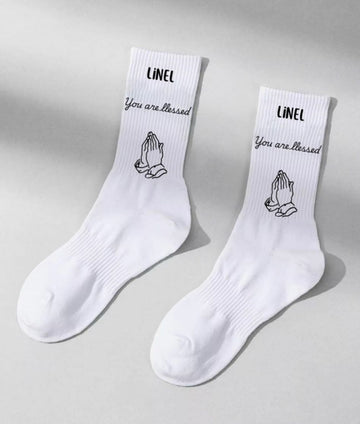 You Are Blessed Crew Socks