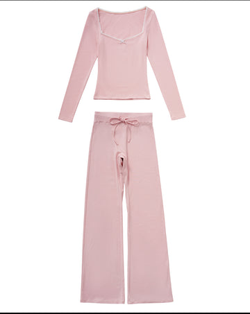 Rosey Two Piece Flare Pant Set